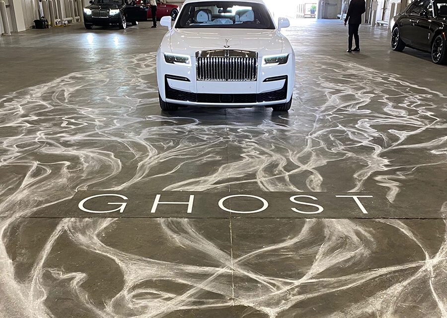 GHOST IS WAITING AT ROLLS-ROYCE NORTH HOUSTON